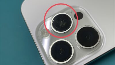 カメラレンズが割れてしまったiPhone16Proの修理【iPhone修理川越】