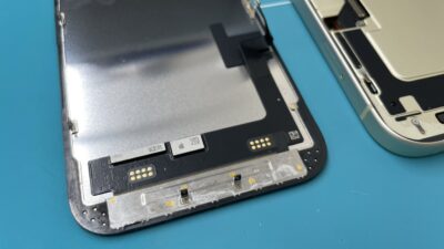 iPhone15水没して画面が映らない【iPhone修理川越】
