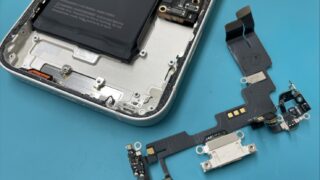 充電がしにくい、iPhone14ドックコネクター交換【iPh...