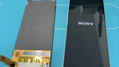XPERIA10Ⅳ画面割れからブラックアウト状態の修理【アンドロイド修理川越】