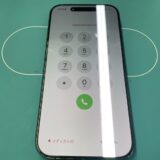 iPhone17画面に縦線が入る症状の画面修理【iPhone修理川越】