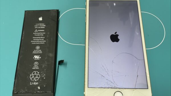 電池切れの表示のままで起動しない【iPhone修理川越】
