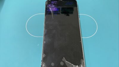 ZTE Libero5 Ⅱ液晶故障でほとんど見れない【アンドロイド修理川越】