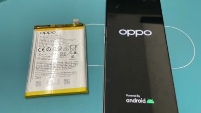 OPPOA73バッテリー交換即日対応【OPPO修理川越】