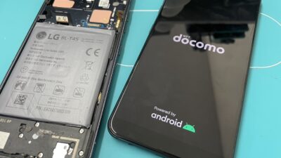 LG style2画面故障(ブラックアウト)の修理【アンドロイド修理川越】