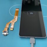AQUOS Sense7充電口修理(ドックコネクター交換)【スマホ修理川越】
