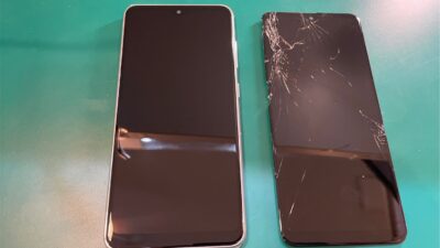 GalaxyA21(SCV49)画面割れ修理【スマホ修理大宮】