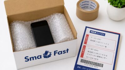 スマホを郵送修理に出すときの梱包方法｜破損を防ぐポイントも解説【SmaFast郵送修理センター店】