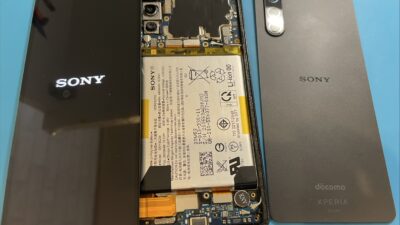 画面が映らないブラックアウト状態のXPERIA10Ⅴ【エクスペリア修理】