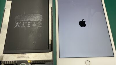 iPad画面割れとバッテリーセット割でお得に修理【iPad郵送修理】
