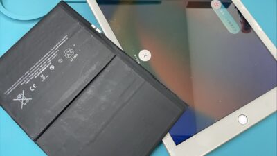 iPadの起動が不安定、バッテリー交換で復旧【iPad郵送修理】
