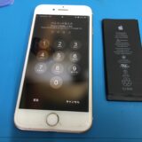 暑くなるとバッテリーが膨張することがあります。iPhone8のバッテリー交換