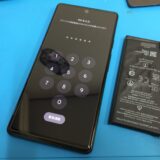 google pixel 6 a のバッテリー膨張で画面が浮き上がってきた