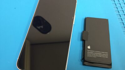iPhone13miniのバッテリー交換
