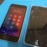 画面が割れて液晶故障とタッチ操作ができない状態でデータはそのままで修理したい