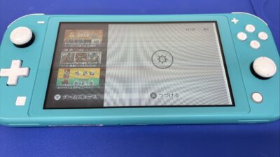 Swicth Lite液晶不良の修理【Switch修理金沢文庫】