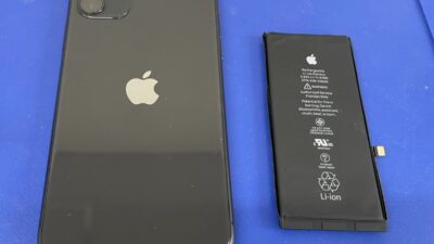 iPhone11バッテリー交換【iPhone修理金沢文庫】
