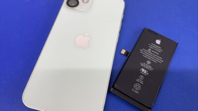 iPhone12miniバッテリー交換【iPhone修理金沢文庫】
