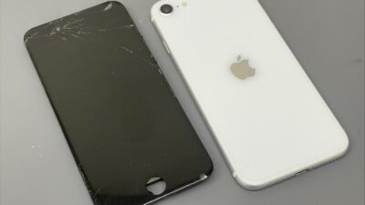 iPhoneSE2ガラス割れ画面修理【iPhone修理飯塚市】