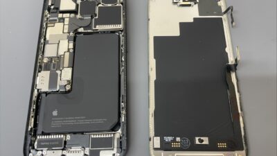 iPhone15Pro液晶故障の画面修理【iPhone修理飯塚】