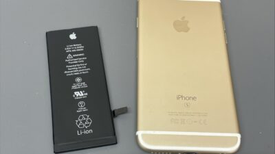 iPhone6sバッテリー交換【iPhone修理飯塚】