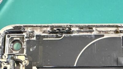 水没故障iPhoneSE3の修理ご依頼【iPhone修理飯塚】
