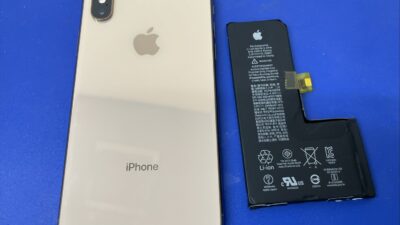 iPhoneXSバッテリー交換のご依頼【iPhone修理金沢文庫】
