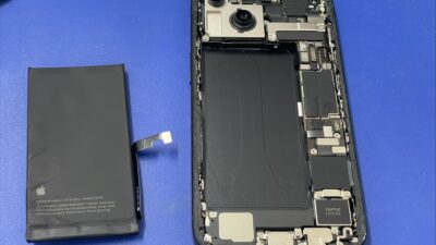 iPhone15バッテリー交換【iPhone修理金沢文庫】
