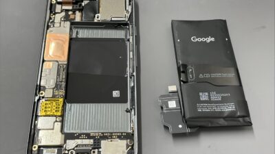 GooglePixelバッテリー膨張による故障【スマホ修理飯塚】