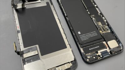 iPhoneSE3ガラス割れ画面修理【iPhone修理飯塚秋松】