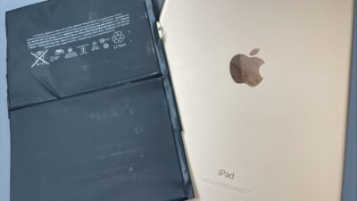 iPad第6世代バッテリー交換も可能です【iPad修理飯塚】