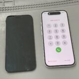 iPhone16液晶故障の画面修理【iPhone修理飯塚】