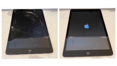 iPad第８世代ガラス割れ画面修理【iPad修理所沢】