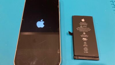 iPhone12miniバッテリー交換【iPhone修理所沢】