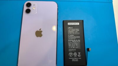 iPhone11 バッテリー交換【iPhone修理所沢】