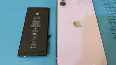 iPhone11バッテリー交換【iPhone修理所沢】