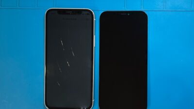 iPhone12ガラス割れ＋液晶修理 【iPhone修理所沢】