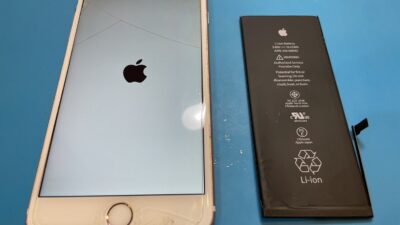 iPhone6sPlusバッテリー交換【iPhone修理所沢】