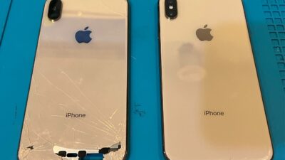 iPhoneXsMax背面ガラス割れ修理【iPhone修理所沢】
