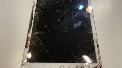 ipadの画面破損の修理【iPad修理】