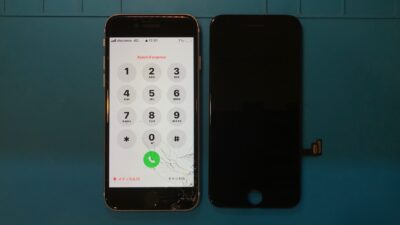 iPhone7ガラス割れ修理【iPhone修理所沢】