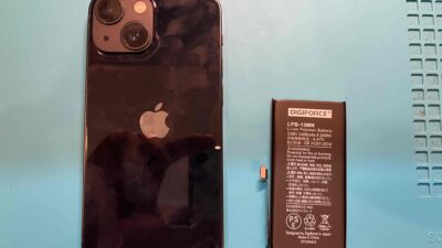 iPhone13miniバッテリー交換【iPhone修理所沢】