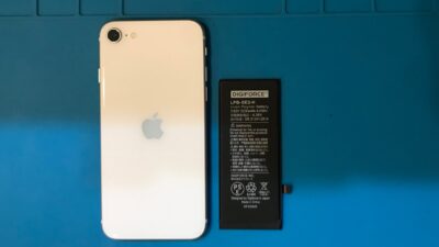 iPhoneSE2大容量バッテリー交換【iPhone修理所沢】