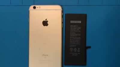 iPhone6sPlus大容量バッテリー交換【iPhone修理所沢】