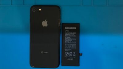 iPhone8バッテリー交換【iPhone修理所沢】