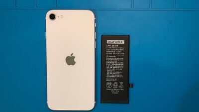 iPhoneSE2大容量バッテリー交換【iPhone修理所沢】