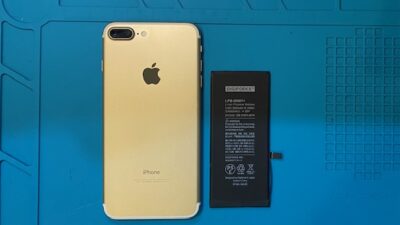 iPhone7Plusバッテリー交換【iPhone修理所沢】