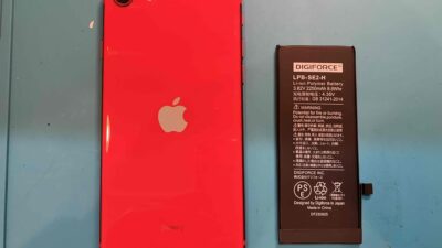 iPhoneSE2大容量バッテリー交換【iPhone修理所沢】