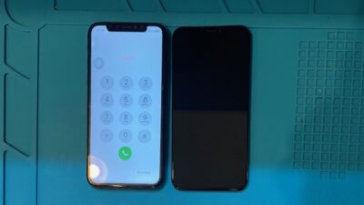 iPhoneXR画面剥離修理【iPhone修理所沢】