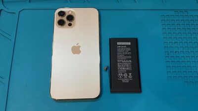 iPhone12Proバッテリー交換 最大容量100％【iPhone修理所沢】